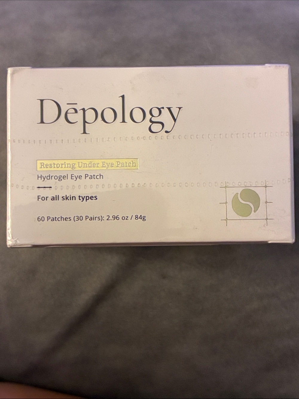 Restoring Under Eye Patches - White Hydrogel Patches (60 Patches)